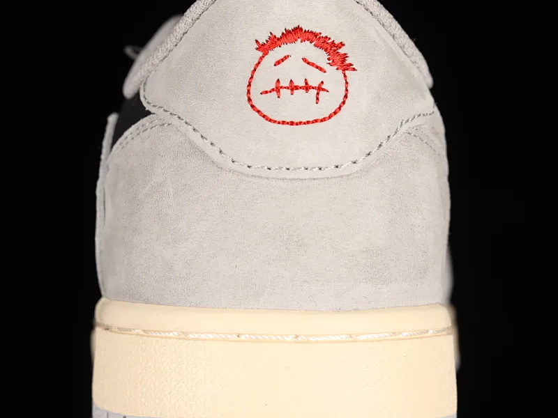 All categories Air Jordan Jordan series basketball shoes Air Jordan 1 Low Travis Scott x Air Jordan 1 Low OG AJ1 Joe 1 white black gray barb joint casual sports basketball shoes DM7866-010